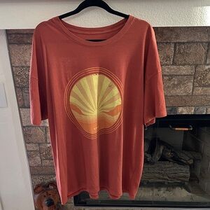 Roxy Women’s Terracotta Oversized Graphic Tee